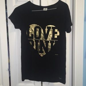 PINK VICTORIA'S SECRET TEE